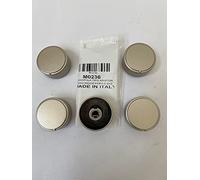 5 manopoleCOMPATIBILI CON ARISTON INDESIT per piani cottura forni e cucine a gas (no originali adattabili robuste in plastica dura indeformabileC00111686/ M 0236