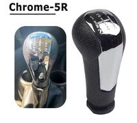 (5 marce cromate) Nuovo pomello leva cambio per Chevrolet Spark 2011 2013 2014 2015+