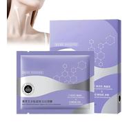 5 maschere da collo con ganoderma nero, toppe tonificanti contro le pieghe del collo, allevia la secchezza, l'idratazione profonda e l'umidità di lunga durata