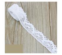 (5 meters/roll) White Cotton Embroidered Lace Net Fabric Trim DIY Sewing Handmade Craft Ribbon Materials per decorazioni fai da te(8)