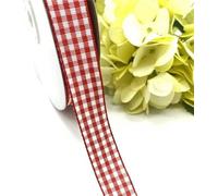 5 Metri 10/15/25mm Nastro di Cotone Scozzese Nastri di Cotone Fatti A Mano Per La Decorazione Di Natale Tessuto Cucito FAI DA TE-14-15mm(5 Metri)