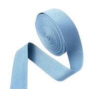 5 Metri 20-50mm Nastri di Cotone 1.5mm Spessore Ad Alta Tenacità Cinghia Dello Zaino Tessitura Etichetta Nastro Vestiti Da Cucire Bias Binding per cucire tessuti fai da te(Blue,38mm)