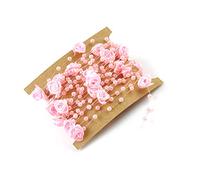 5 metri di filo da pesca perle artificiali fiori perline catena ghirlanda fiori decorazione festa di nozze rosa creativo e squisita fattura