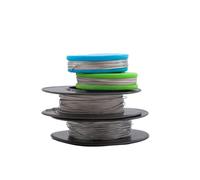 5 metri di filo in acciaio inox, Ø 2 mm (Aisi - 316L/1.4404), filo di legatura, filo da giardino