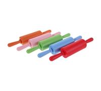 5 mini mattarelli per bambini, mattarello con manico in plastica da 8,65