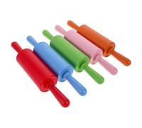 5 mini mattarelli per bambini, mattarello con manico in plastica da 8,65