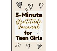5-Minute Gratitude Journal for Teen Girls: Yellow Aesthetic Guided Self-Love Notebook Prompts for Mindfulness and Positivity | 6 x 9" Inches, 120 Pages , Cute Gifts for Tweens & Teenagers
