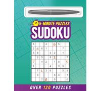 5-minute Sudoku (Includes Ball-point Pen): Over 120 Puzzles
