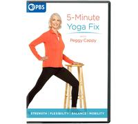 5-Minute Yoga Fix With Peggy Cappy (DVD) n/a WGBH Educational Foundation