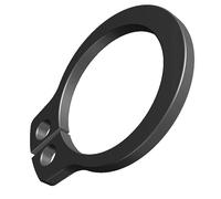 5 mm Anello seeger, clip a C esterne, anelli di sicurezza per impieghi gravosi, anelli elastici con finitura in fosfato nero in acciaio al carbonio, fermo a clip DIN471 per albero (confezione da 10)