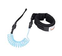 5 Mm Super Forte Cord da 5 Piedi in Piedi da Paddleboard Guinzaglio a Spirale, Bracciale alla Caviglia Regolabile per Il Surf. Leggero e Flessibile, Adatto per Uomini e Donne,