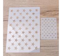 5 modelli di modelli di progetti di pittura per disegni di stencil di stelle