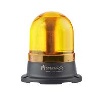 5 MODI ø100 UNIV. SEGNALATORE CON SEGNALE ACUSTICO, 12-24 V AC/DC, GIALLO