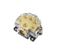 5 Modi Potenza Distribuzione Blocco per Auto Audio Splitter Oro Tono