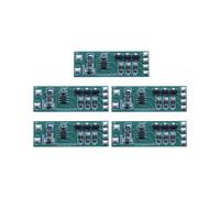 5 Moduli di Luce LED Lampeggiante 3-12V Rosso Blu Coppia Lampeggiante Adatto per Luce di Sicurezza per Veicolo Elettrico per Bicicletta Modello di