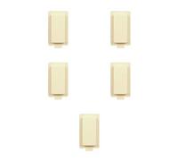 5 MODULI FALSO POLO, BIANCO, COMPATIBILE CON BTICINO MAGIC, TAPPO DI CHIUSURA, MODULI E FRUTTI 100% COMPATIBILI, MATERIALI DI ALTA QUALITA'