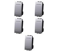 5 MODULI INVERTITORE 16A, GRIGIO, COMPATIBILE CON BTICINO LIVING, MODULI E FRUTTI 100% COMPATIBILI, MATERIALI DI ALTA QUALITA'