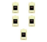 5 MODULI PRESA ETHERNET CAT6 UTP, BIANCO, COMPATIBILE CON BTICINO MAGIC, PRESA DI RETE INTERNET, CONNETTORE RJ45, MODULI E FRUTTI 100% COMPATIBILI, MATERIALI DI ALTA QUALITA'