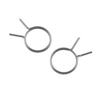 5 molle di ricambio per maniglia della porta in acciaio inox, per maniglia interna della leva e fermo, bobina di riparazione per meccanismo di torsione (FW-MSXNH)