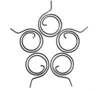 5 molle per maniglie interne della porta rotonda, design a bobina per sostituzione della leva di tipo torsione e funzionamento regolare (FMTB-MSC)