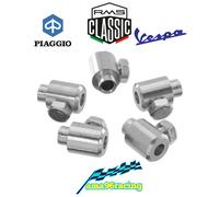 5 MORSETTI PER CAVO FRIZIONE DA 2,5MM RMS CLASSIC CON VITE PIAGGIO VESPA