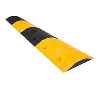 5 mph Speed Bump Bundle, 8 m giallo e nero gomma strada sicuro aiuti, controllo del traffico pesante, soluzioni di parcheggio all'aperto, migliorare il flusso del veicolo
