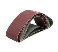 5 nastri abrasivi, 1000 grane, per smerigliatrice a cinghia/nastri abrasivi, 50 mm x 686 mm