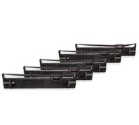 5 nastro inchiostrato per Epson LQ-690K nero