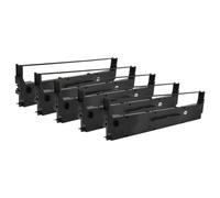 5 nastro inchiostrato per Epson LX300tII LX 400 LX350 LX 80 LX-350 LX 350 nero