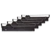 5 nastro inchiostrato per Epson PLQ 22 CSM USB PLQ 22 M nero
