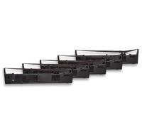 5 nastro inchiostrato per Epson serie LQ 2100 LQ 2170 LQ 2190 LQ 2180 nero