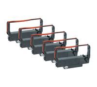 5 nastro inchiostrato per Epson TM-U220B TM-U220D TM-U370 TM-U325 nero-rosso