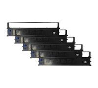5 nastro inchiostrato per OKI Microline ML-1120 ML-1120 eco ML-1190 nero