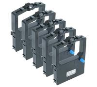 5 nastro inchiostrato per OKI Microline ML 280 DC ML 280 Elite Parallel nero