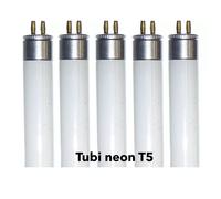 5 Neon fluorescenti T5 HE 21W/840 luce bianca 4000K lunghezza 86cm 5 pezzi.