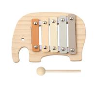5 Nota xilofono in legno con pittura coordinazione mano bussare giocattolo per pianoforte xilofono giocattolo educativo per prestazioni xilofono per bambini giocattoli educativi