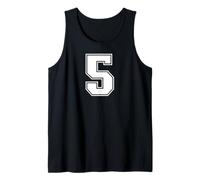 5 Numero Cinque Team Sports Graphic Varsity Matching Canotta