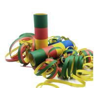 [5 o 15] Rotoli Stelle filanti in carta colorata, 20 Strappi a rotolo - 4817