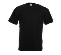 5 O 3 Confezione Uomo Fruit of the Loom 100% Cotone T-Shirt Tinta Unita Tee Top