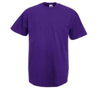 5 O 3 Confezione Uomo Fruit of the Loom 100% Cotone T-Shirt Tinta Unita Tee Top