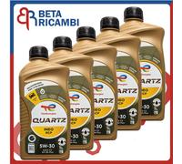 5 Olio Total 5W30 Quartz Ineo RCP Olio Acea C3 Motore 1.5 BlueHDI FPW9.55535/03