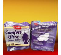 5 Pacchi (60 Assorbenti) Quik Comfort Ultra Cotton Effect con Ali Ultra Sottili