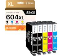 Coloran 604XL - Cartuccia compatibile per Epson XP 2200 per Epson 604 XL per Expression Home XP-2200 XP-2205 XP-3205 XP-3200 XP-4200 XP-4205 Workforce WF-2910DWF WF-2930DWF WF-2935DWF