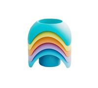 5 Pack Beach Sand Coasters Drink Cup Holders Multicolor Outdoor Summer Beach Cup Holders Beach Vacation Essentials Accessories for Women Adults Family