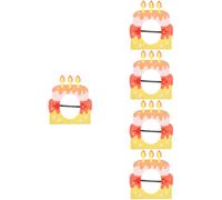 5 Pack Oggetti Di Scena Per Feste Compleanno Copricapo Della Festa