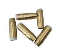 5-Pack per mig Welding Nozzle 4392 1/2 Inch Brass 5-Pack per | 5-pack per value set, model 4392, 1/2 inch size, regulates gas flow, shapes weld seams