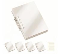 5 Pack Pocket Notebook,4"x3"Waterproof Spiral Notebooks,Mini Spiral Notebook,80 Sheets/160 Pages Pocket Notebook, Deliver 80 Sheets/160 Pages-Replacement cartridge for Home Office College School