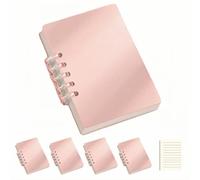 5 Pack Pocket Notebook,4"x3"Waterproof Spiral Notebooks,Mini Spiral Notebook,80 Sheets/160 Pages Pocket Notebook, Deliver 80 Sheets/160 Pages-Replacement cartridge for Home Office College School