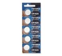 5 Pack, Renata-CR1620-3V-Lithium-Battery by Renata