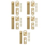 5 Pack Serratura Porta Scorrevole Con Chiavistello Barilotto Della Interna